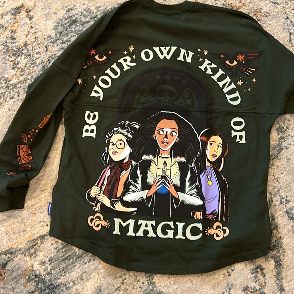 Disney’s Halloween green spirit jersey Hocus Pocus size medium see pics - Picture 7 of 9